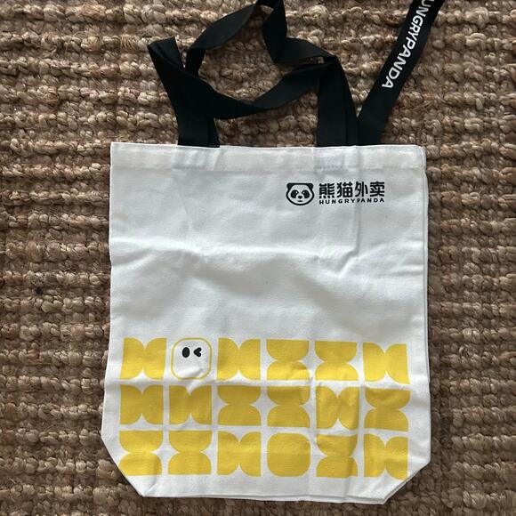 HungryPanda NYC Illustrated Canvas Tote Bag – New Condition, Limited Edition - Picture 4 of 7